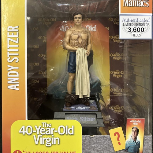 Andy Stitzer The 40 Year Old Virgin Movie Maniacs Figure Limited Edition 3600