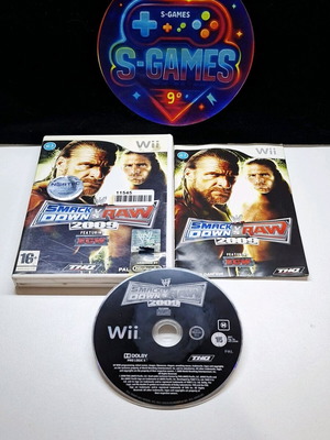 Smackdown vs RAW 2009 Nintendo Wii παιχνίδι μεταχειρισμένο