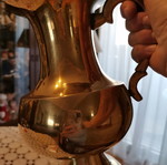 Brass pitcher vintage used