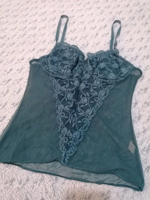 Intimissimi petrol lace top size S used