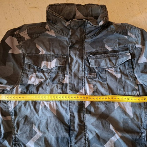 G-Star RAW Rovic Zip Overshirt L/S jacket camo grey like new, size L