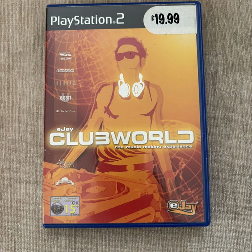Ejay Club World PlayStation 2 game used, English version