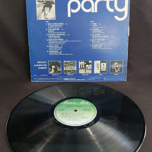 Beach Party vinyl record used in very good condition