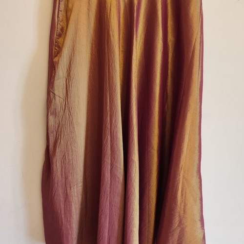 Evening dress set, gold and brown, size L