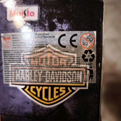 Maisto Harley Davidson motorcycle 2012 new