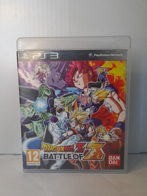 Dragonball Z Battle of Z PS3 English edition like new with manual