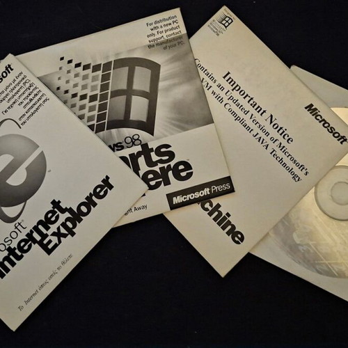 1990s Retro Software Collection used