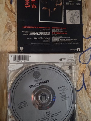 Metallica CD singles pack of 2, And Justice for All era