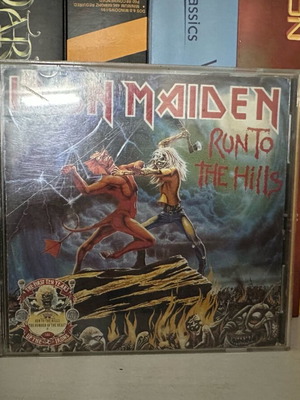 Iron Maiden Run to the Hills CD μεταχειρισμένο, metal
