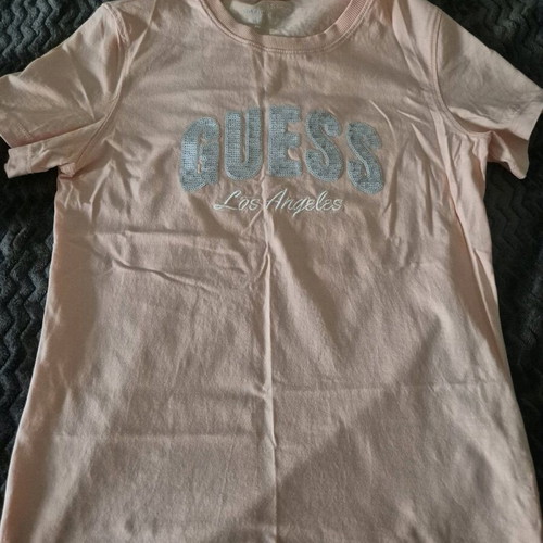 Guess short-sleeve t-shirt like new, orange, size S