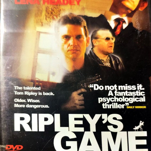 Ripley's Game DVD used thriller movie with John Malkovich no subtitles