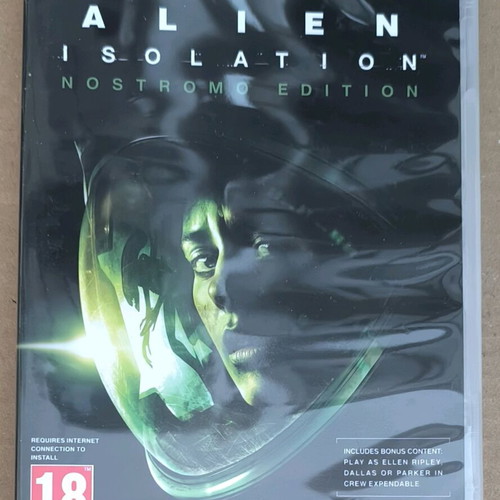 Alien Isolation Nostromo Edition PC DVD-ROM like new
