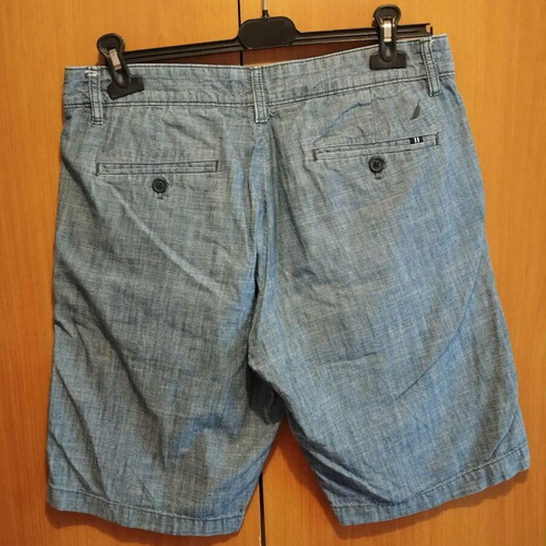 Nautica slim fit bermuda like new, denim style with 4 pockets