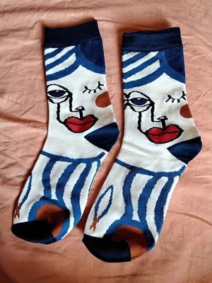 Socks new, one size, multicolor