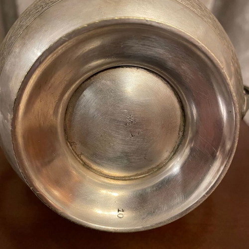 Silver-plated vintage serving set new