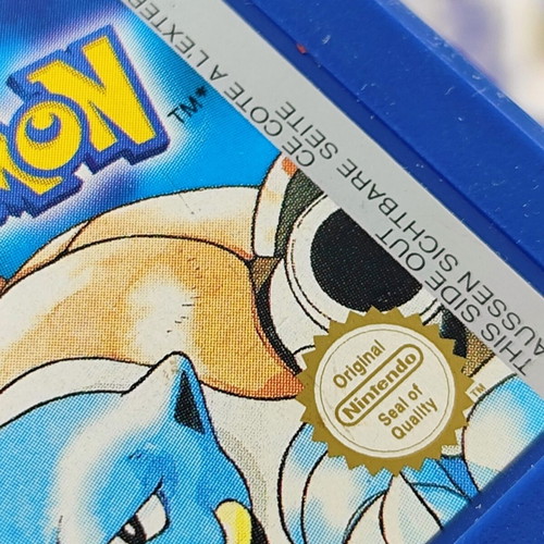 Pokemon Blue Version PAL EUR Nintendo Game Boy used