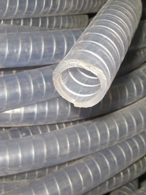 Food-grade transparent hose with wire Φ25mm 3/4 inch 50 meters like new