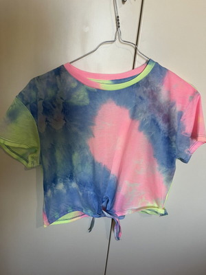 Crop top M like new, multicolor