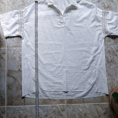Bittoko shirt new, cotton, white, size XL