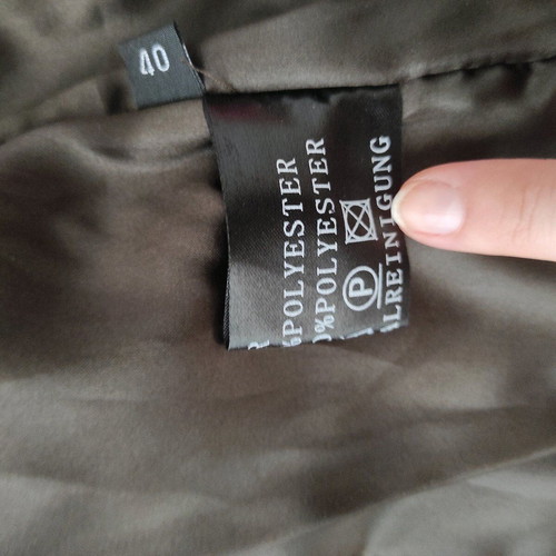 Leather jacket motorcycle style like new, brown, size L
