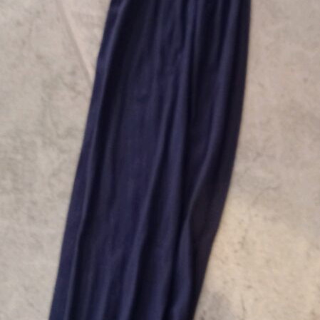 Women's dress dark blue like new, 95% Viskose with belt
