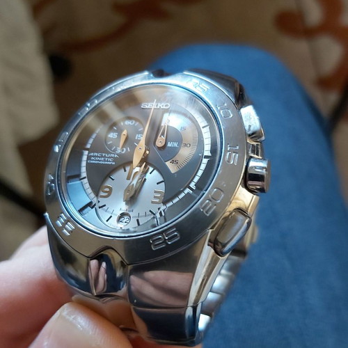 Seiko watch like new titanium