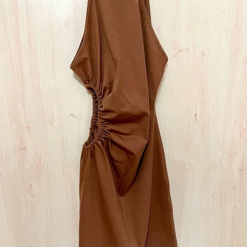 Mini brown dress Pull & Bear new, size M