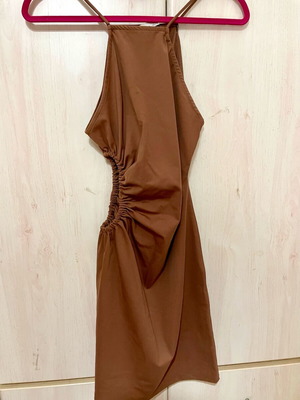 Mini brown dress Pull & Bear new, size M