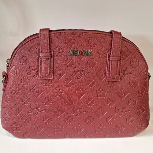 Sweet Years handbag new, medium size, burgundy