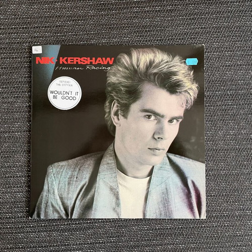 Nik Kershaw Human Racing vinyl record like new, pop