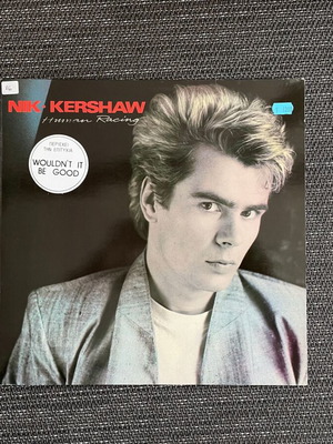 Nik Kershaw Human Racing vinyl record like new, pop