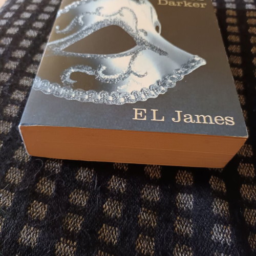 Fifty Shades Darker book like new, second in trilogy, English