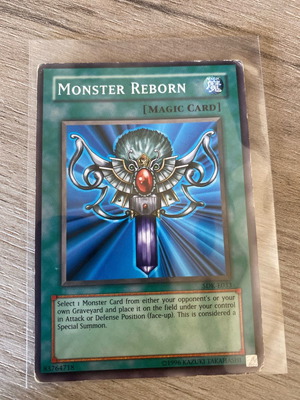 Yu-Gi-Oh Card Monster Reborn used, Common Spell SDK - E033 First Edition