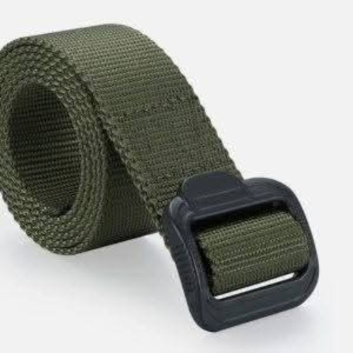Tactical belts with metal buckle in green color new