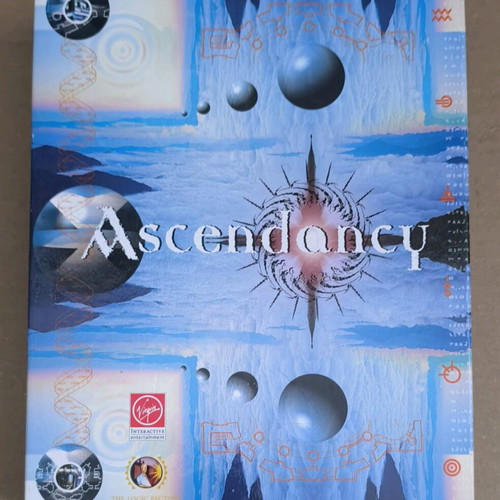 Ascendancy Virgin PC CD-ROM like new, Big Box