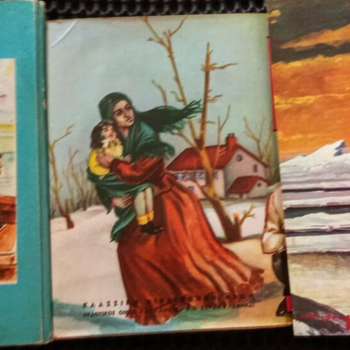 Children's books used, set of 3, classic Greek collections