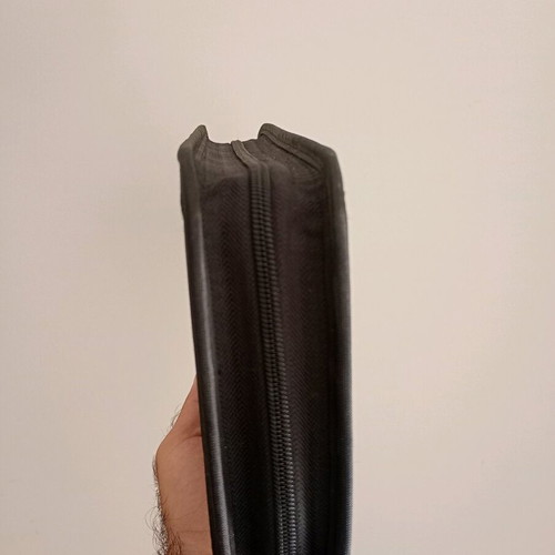 Fabric portable CD case used, 24 slots