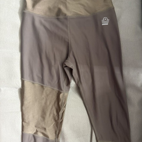 Admiral sports set leggings and bustier like new, beige and brown