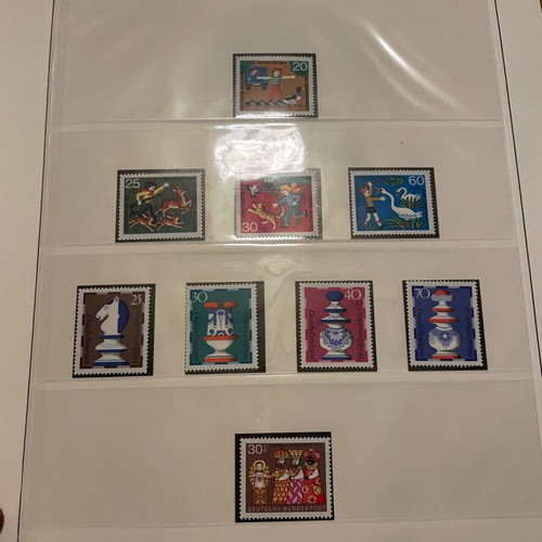 German stamps 1971-1980 like new