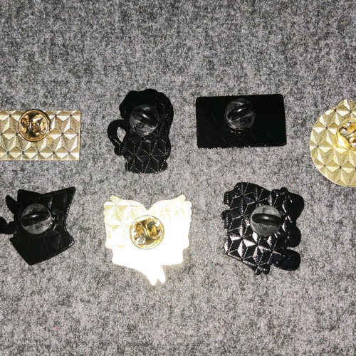 Harry Potter metal pins new, set of 7 pieces