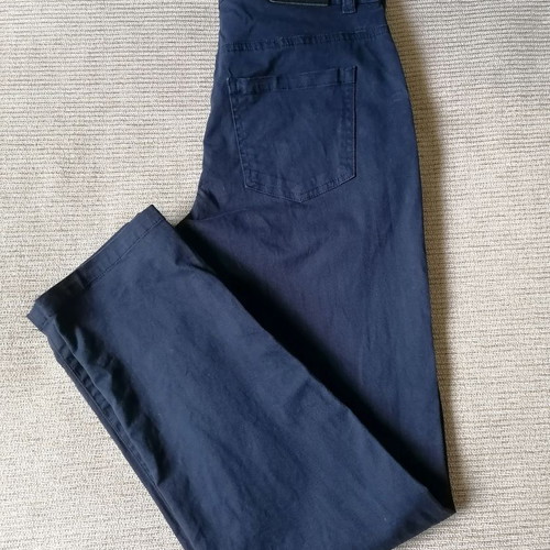 Hashtag cotton pants for boys age 14, blue