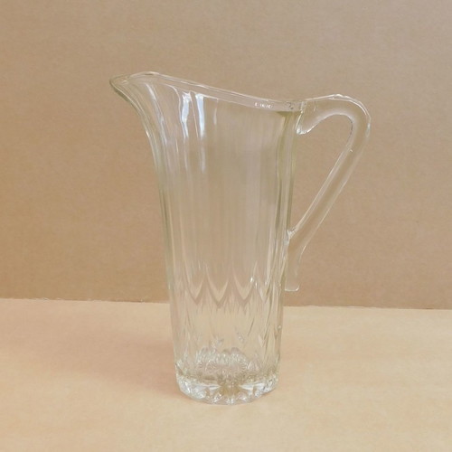 Water pitcher with 6 glasses, about 100 years old, in excellent condition