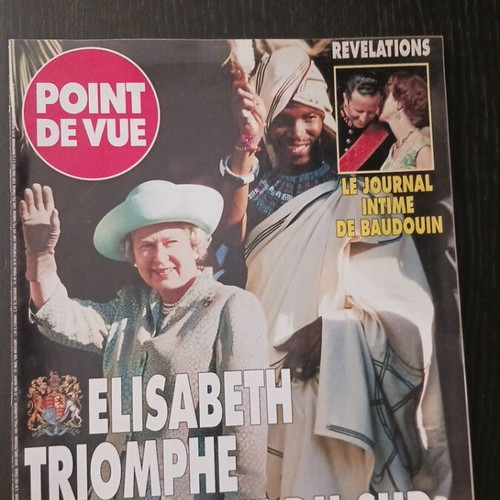Royal Magazine Point de Vue April 1995, Elisabeth in South Africa