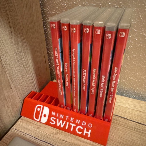 Nintendo Switch games holder like new