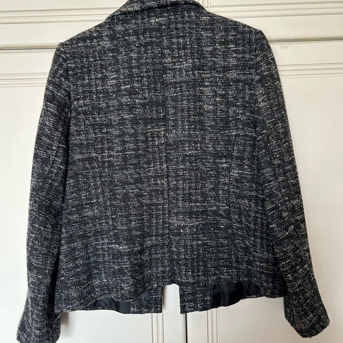 Massimo Rossi modern women's jacket medium like new, black