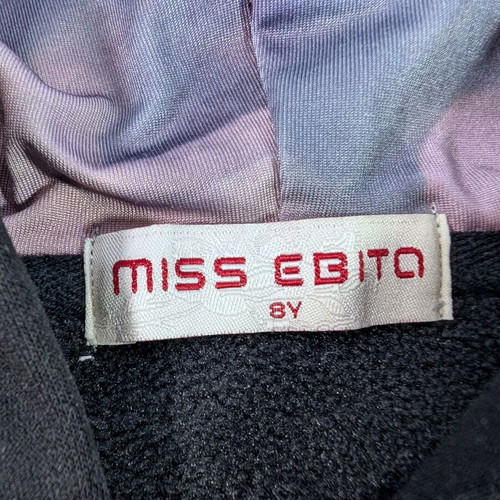 Miss Ebita fleece-lined jacket 8Y used, black, 128 cm