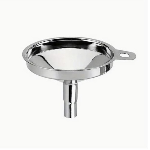 Mini stainless steel funnel new with glossy finish