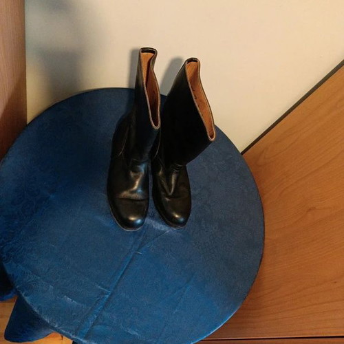 Edromides ES black boots size 43 like new
