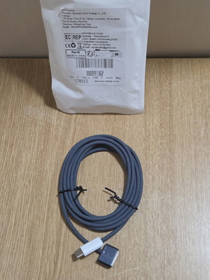 Πλεκτό καλώδιο Apple USB-C σε MagSafe 3 2 μέτρα, χρώμα midnight, καινούργιο