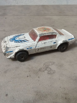 Pontiac Firebird Matchbox collectible car used, 1970s-1980s